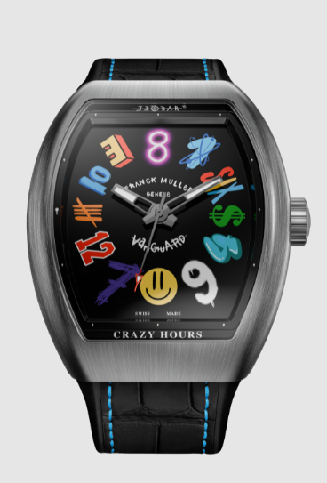 Buy Franck Muller Vanguard Crazy Hours Jisbar Replica Watch for sale Cheap Price V 43 CH JISBAR TTBR TT